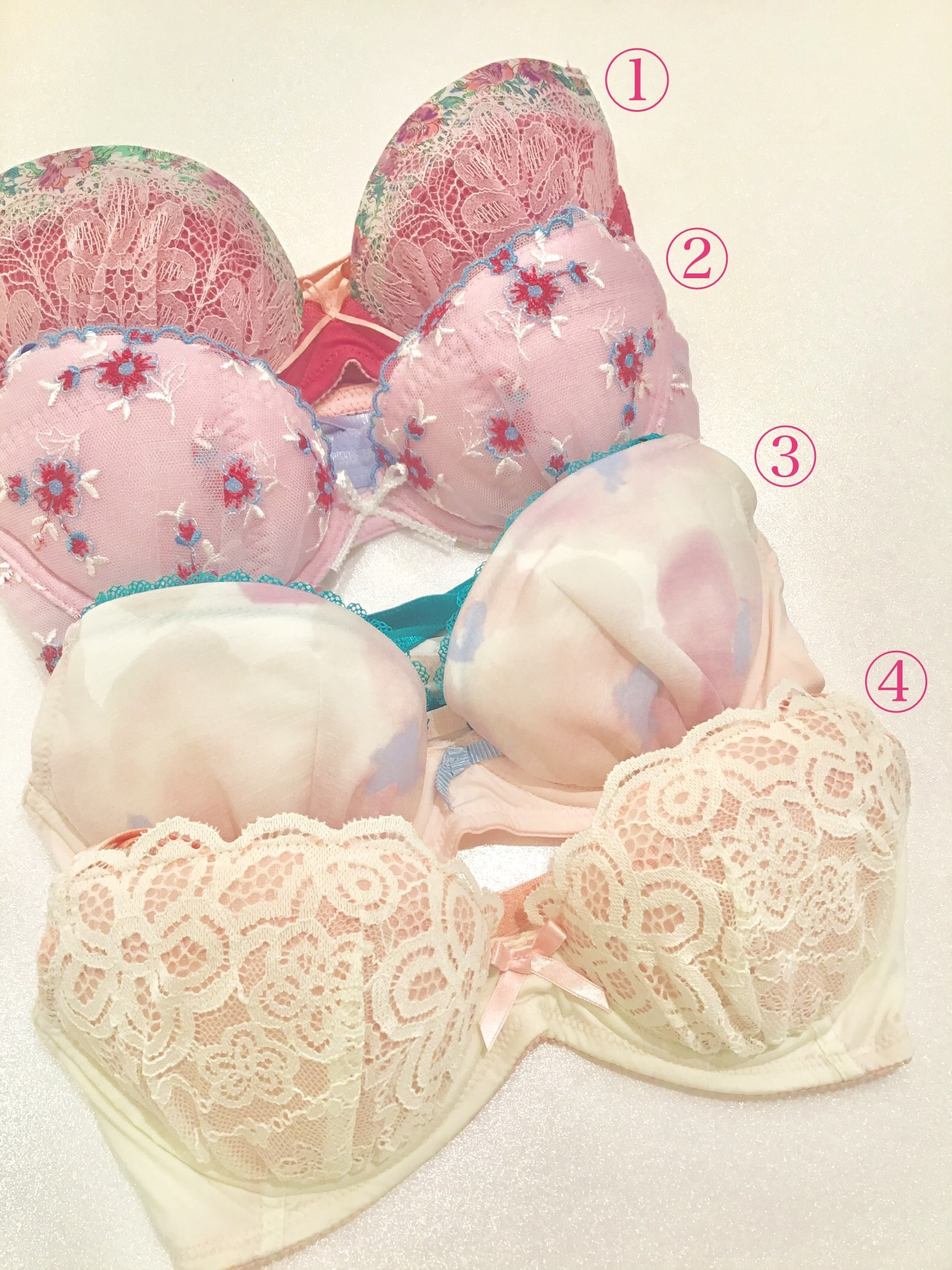 ピンク系の下着はコチラ☆｜une nana cool commune